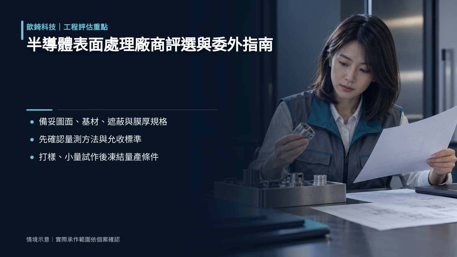 半導體表面處理廠商評選與委外指南
